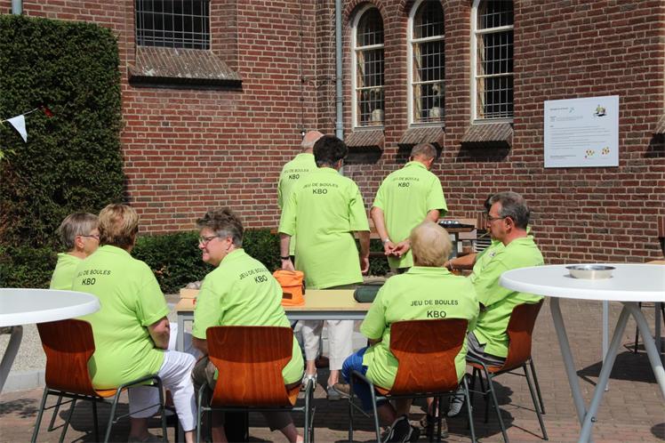 Opening Jeu de Boules baan 