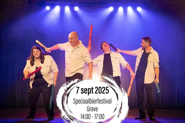 🎶🍺 Van stokken naar slokken – zondag in Grave! 