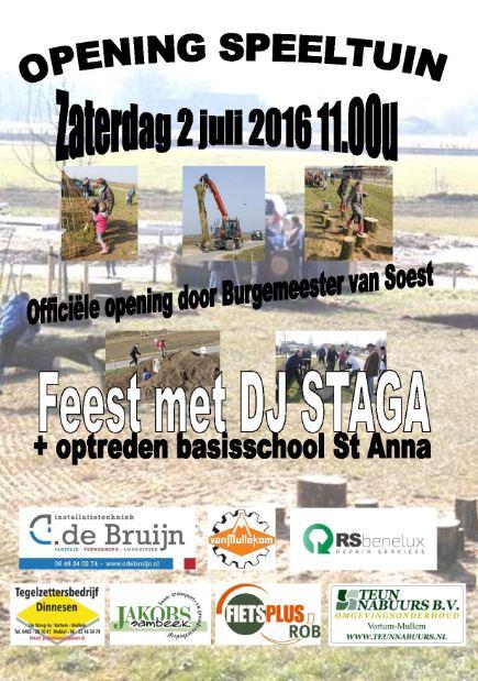 Opening speeltuin Molenhof