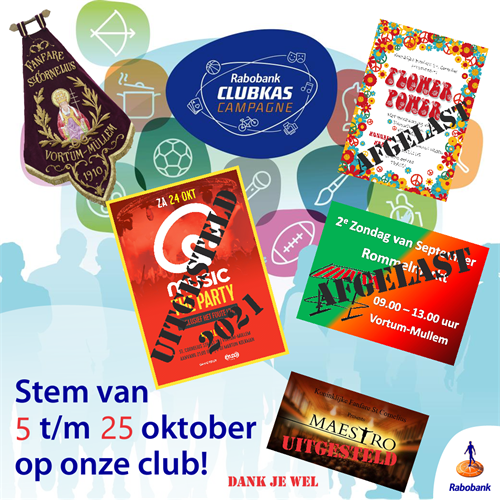 Stem Fanfare St Cornelius tijdens Rabo Clubsupport
