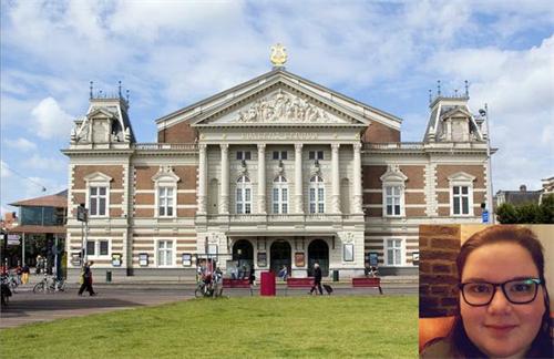 Tanya van Duren mag hoorn spelen in het Concertgebouw