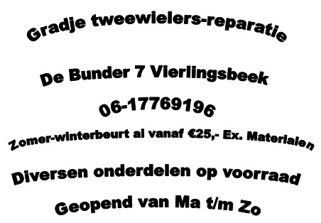 Gradje tweewielers-reparatie