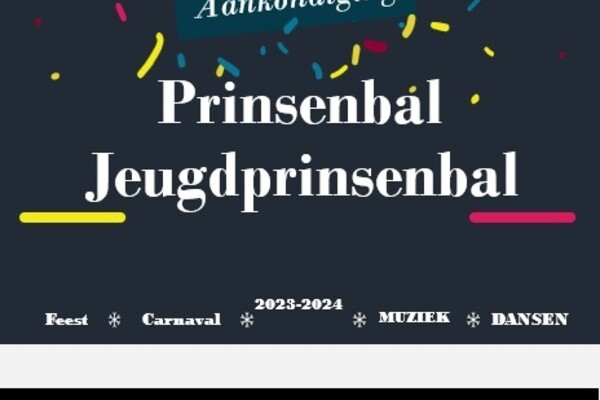 Prinsenbal & Jeugdprinsenbal
